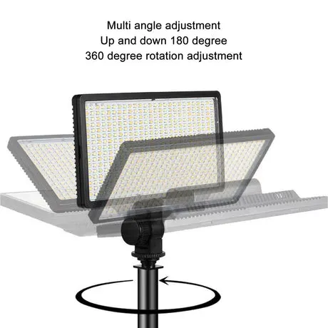 TORCHE LED CAMERA VARICOLOR / LED-416 + 2batt et chargeur