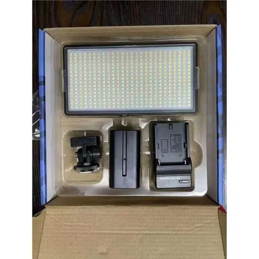 TORCHE LED CAMERA VARICOLOR / LED-416 + 2batt et chargeur